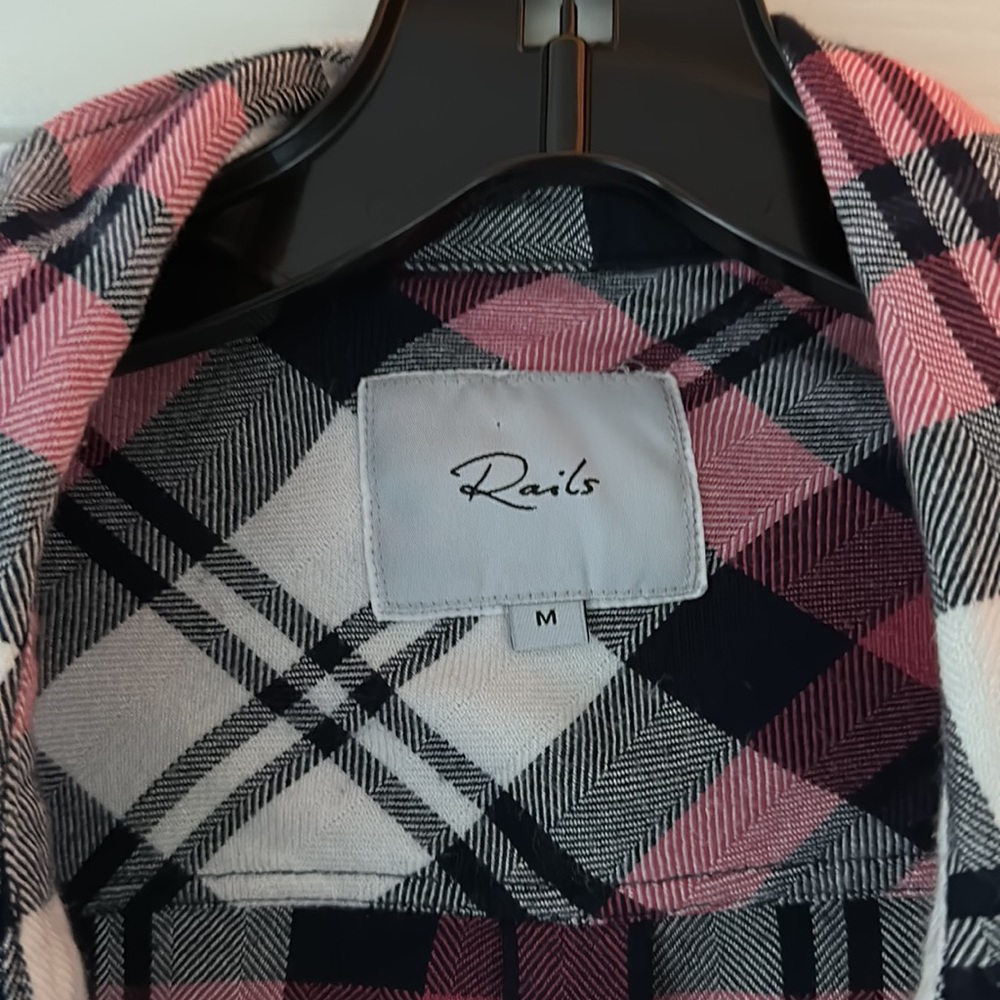Rails button down flannel - Picture 2 of 3